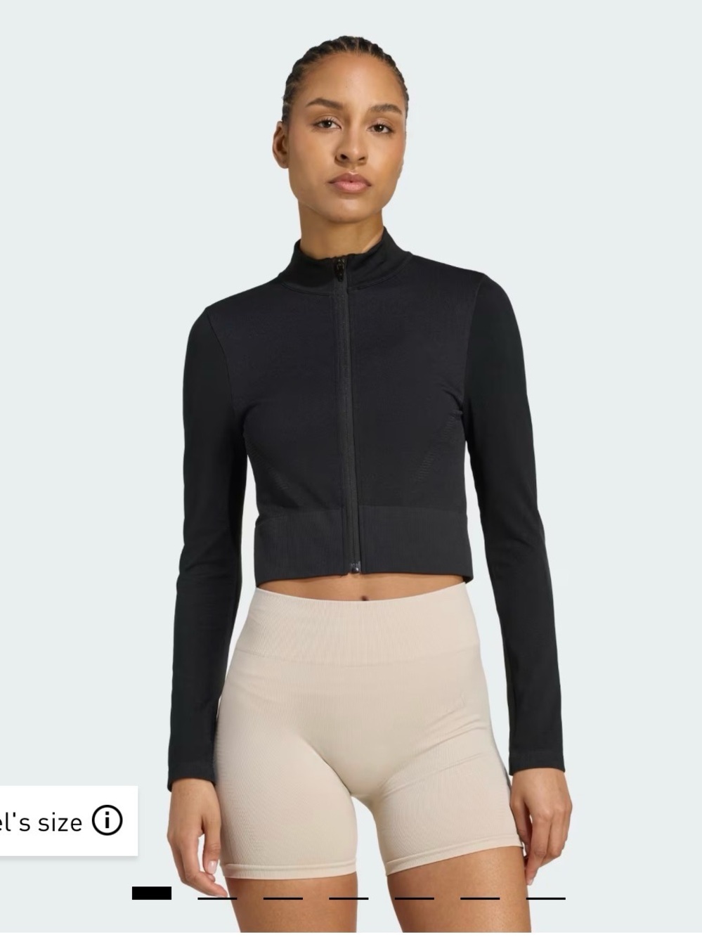 NWT Adidas Cropped Track Jacket